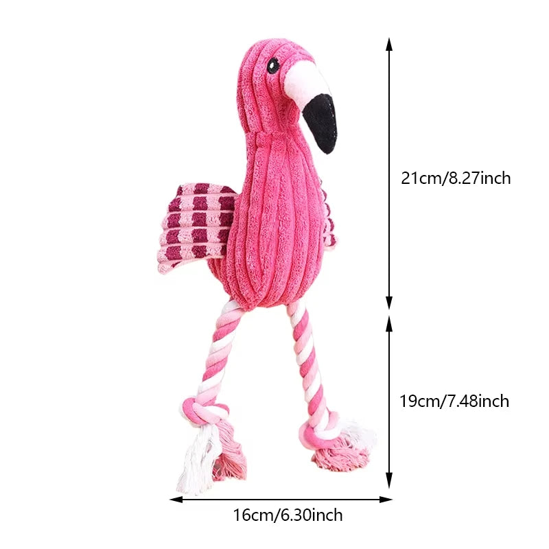 Flamingo Chew Toy