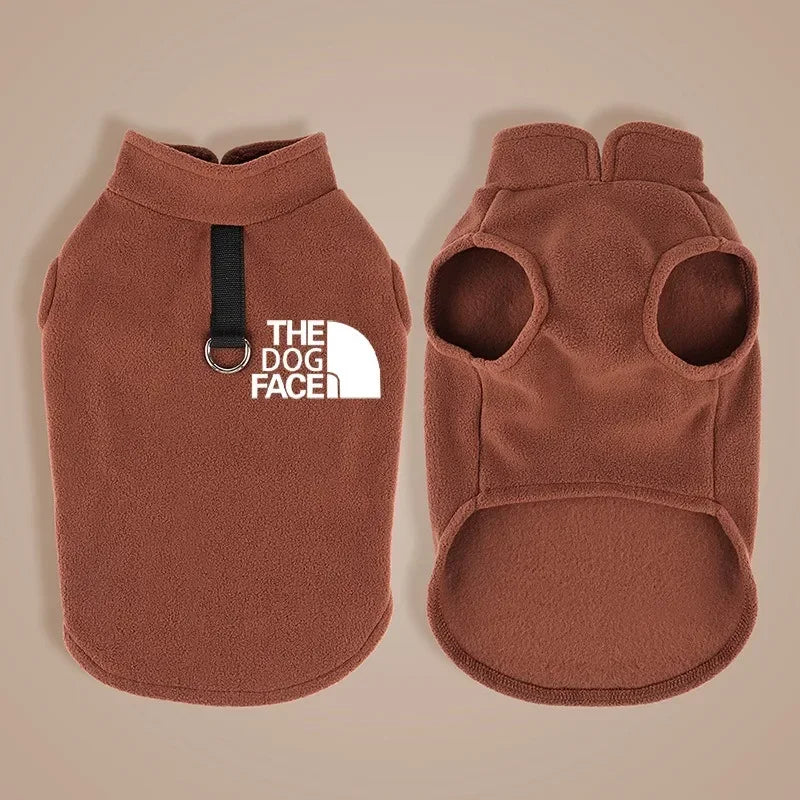 Soft Warm Dog Coat With Logo