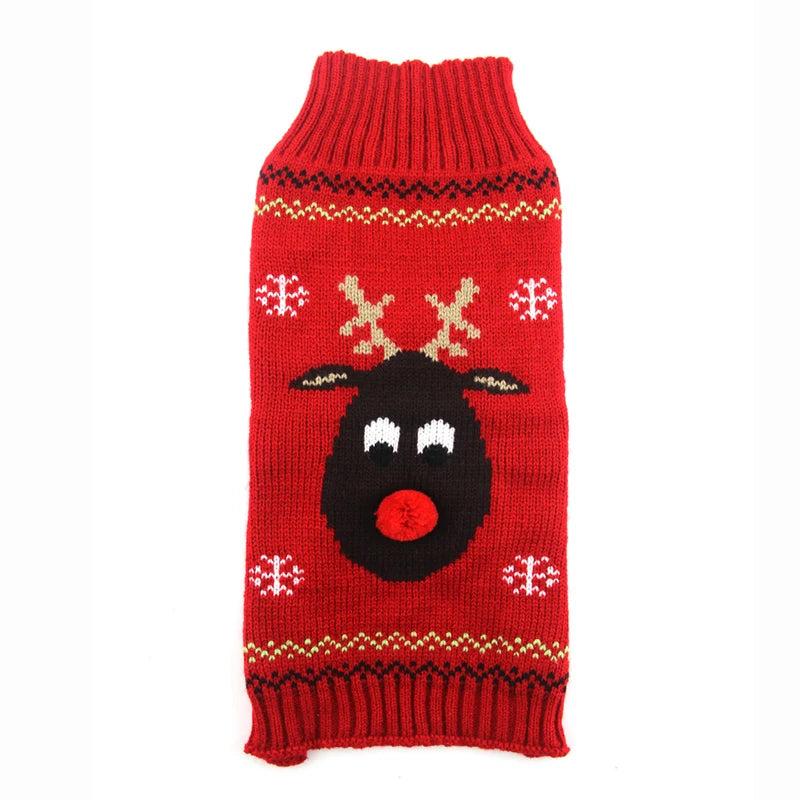 Christmas Dog Sweater (Small, Medium Breeds)