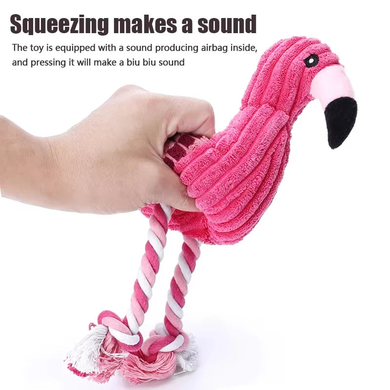 Flamingo Chew Toy