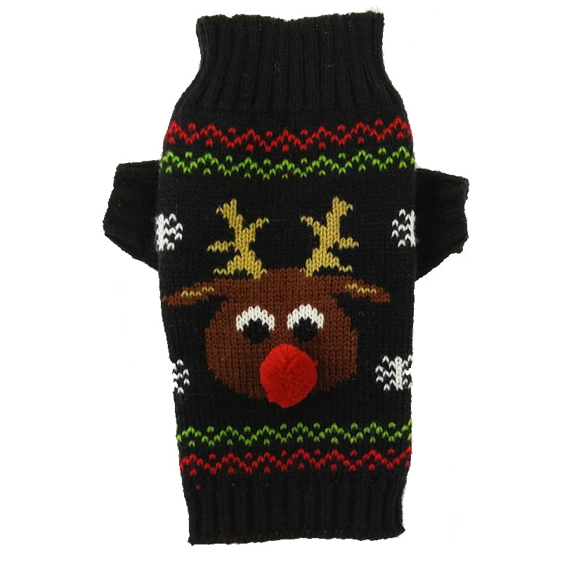 Christmas Dog Sweater (Small, Medium Breeds)