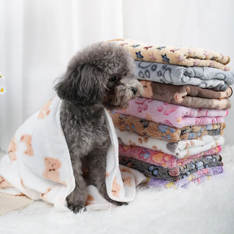Soft Fluffy Dog Blanket