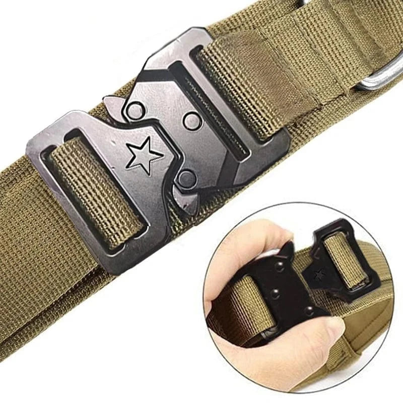 Camouflage Tactical Dog Buckle - Furry Tail Finds