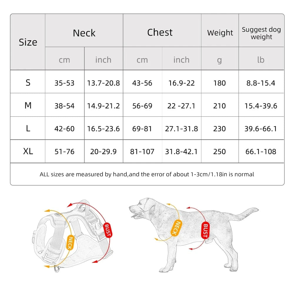 No Pull Reflect Harness - Furry Tail Finds
