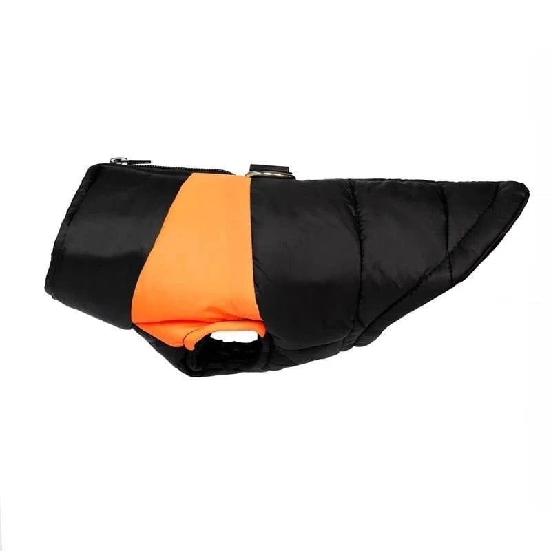 Fetch Frontier Orange / 5XL Pet Waterproof Warm Large Dog Vest Cat Puppy Ski Winter Warm Dog Clothes Waterproof Pet Vest Zipper Jacket