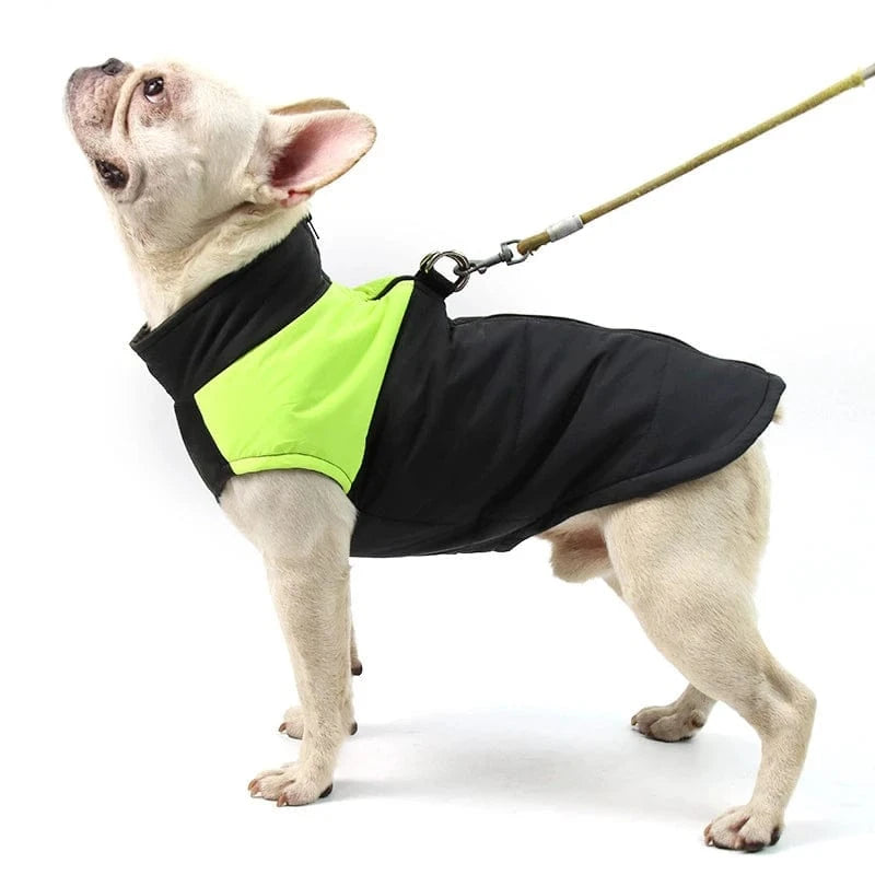 Fetch Frontier Pet Waterproof Warm Large Dog Vest Cat Puppy Ski Winter Warm Dog Clothes Waterproof Pet Vest Zipper Jacket