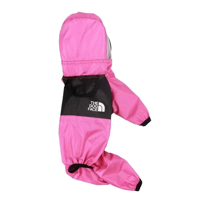 Fetch Frontier Pink / XS(old) Fashion Dog Raincoat with Transparent Hood