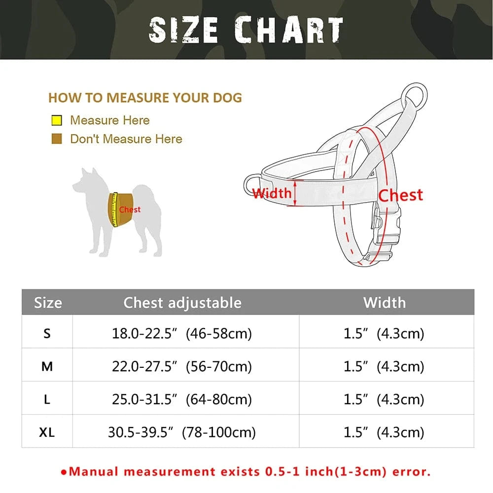 Tactical Harness With Handle - Furry Tail Finds