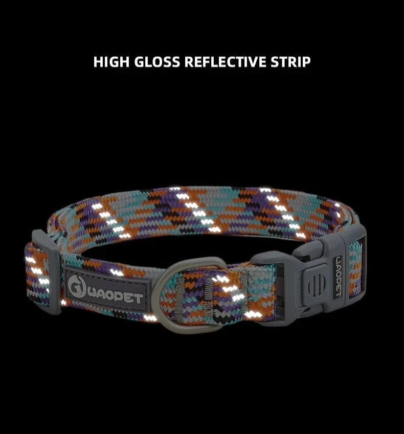 Waopet Reflective Dog Collar - Furry Tail Finds