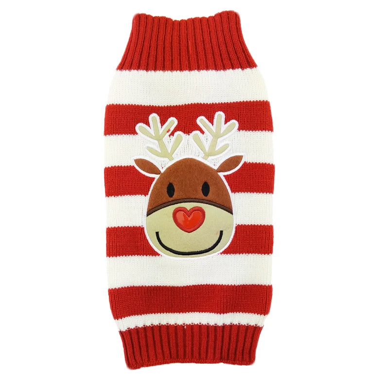 Christmas Dog Sweater (Small, Medium Breeds)