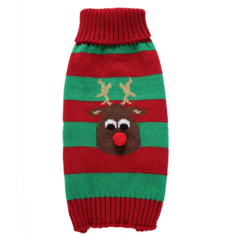 Christmas Dog Sweater (Small, Medium Breeds)