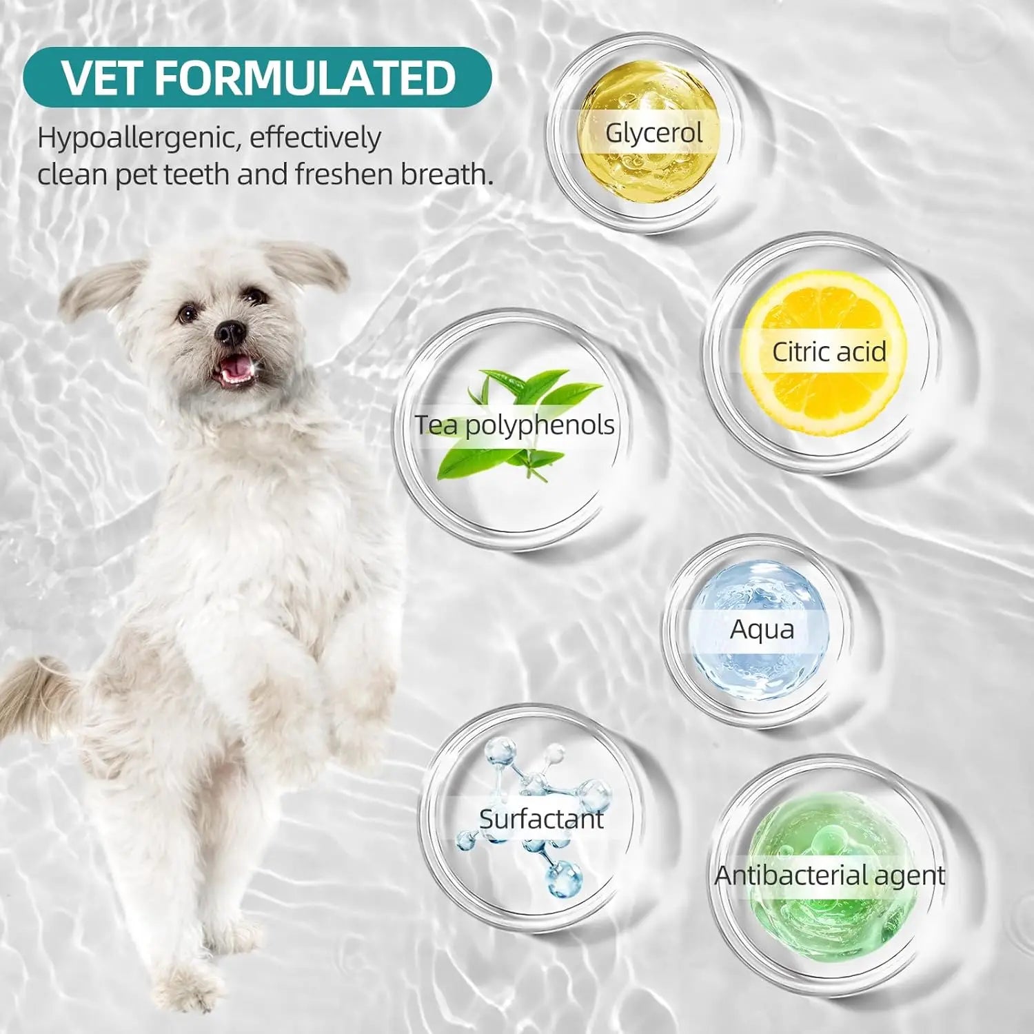 Dogs & Cats Teeth Cleaning Wipes