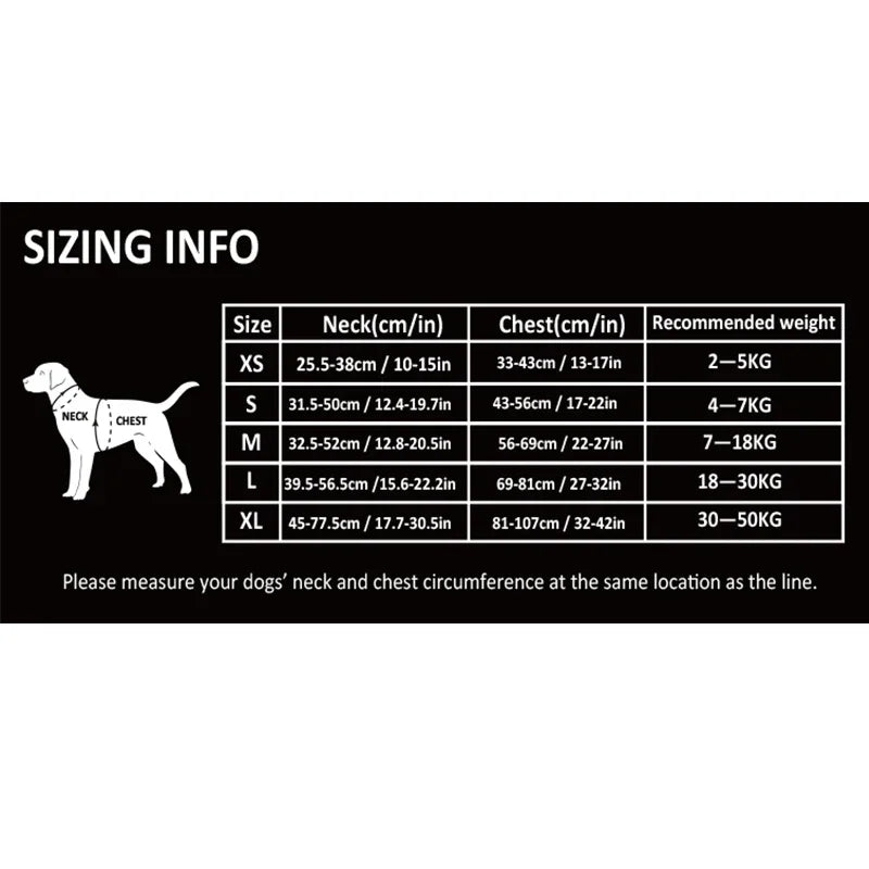 Reflective No Pull Dog Harness