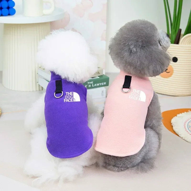 Soft Warm Dog Coat With Logo