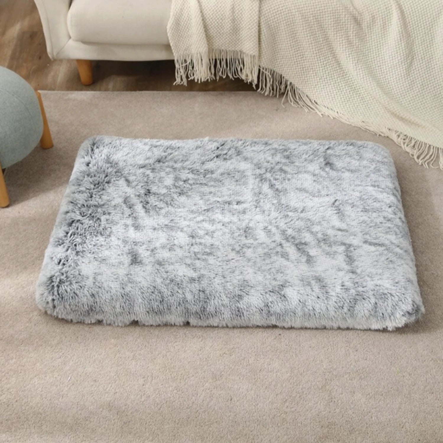 Cosy Grey Dog Bed