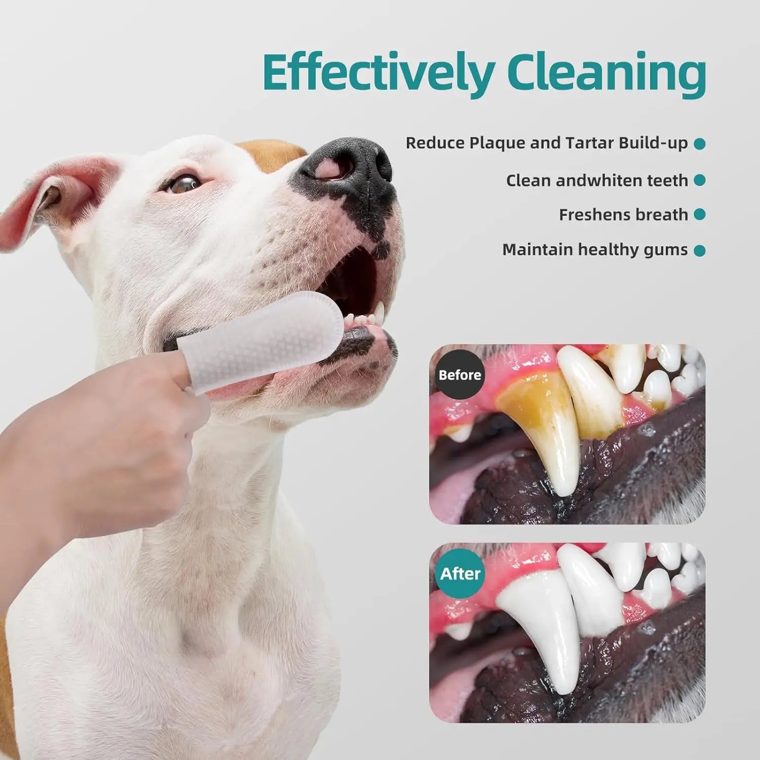 Dogs & Cats Teeth Cleaning Wipes