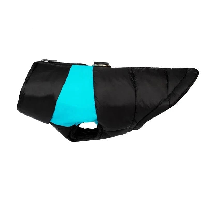 Fetch Frontier Blue / 5XL Pet Waterproof Warm Large Dog Vest Cat Puppy Ski Winter Warm Dog Clothes Waterproof Pet Vest Zipper Jacket