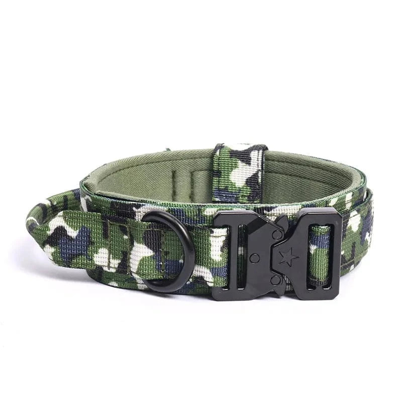 Camouflage Tactical Dog Buckle - Furry Tail Finds