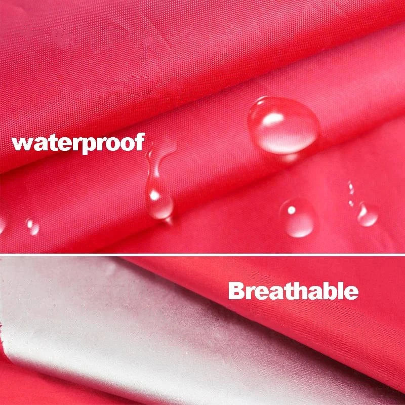 Fetch Frontier Fashion Dog Raincoat with Transparent Hood