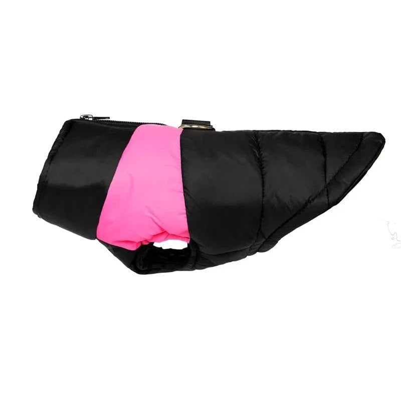 Fetch Frontier Pink / 5XL Pet Waterproof Warm Large Dog Vest Cat Puppy Ski Winter Warm Dog Clothes Waterproof Pet Vest Zipper Jacket