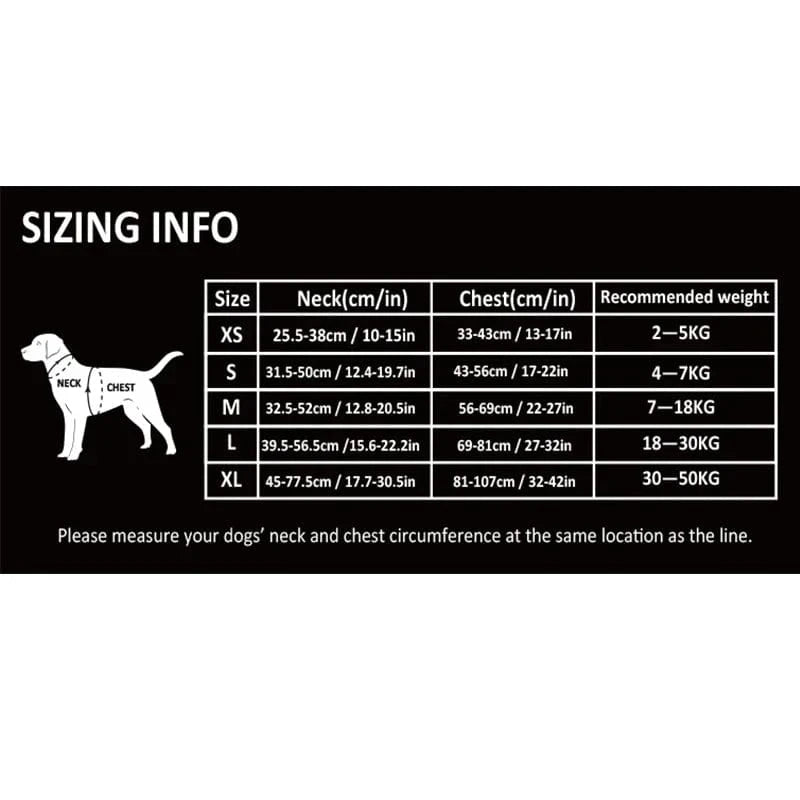 Reflective No Pull Dog Harness - Furry Tail Finds