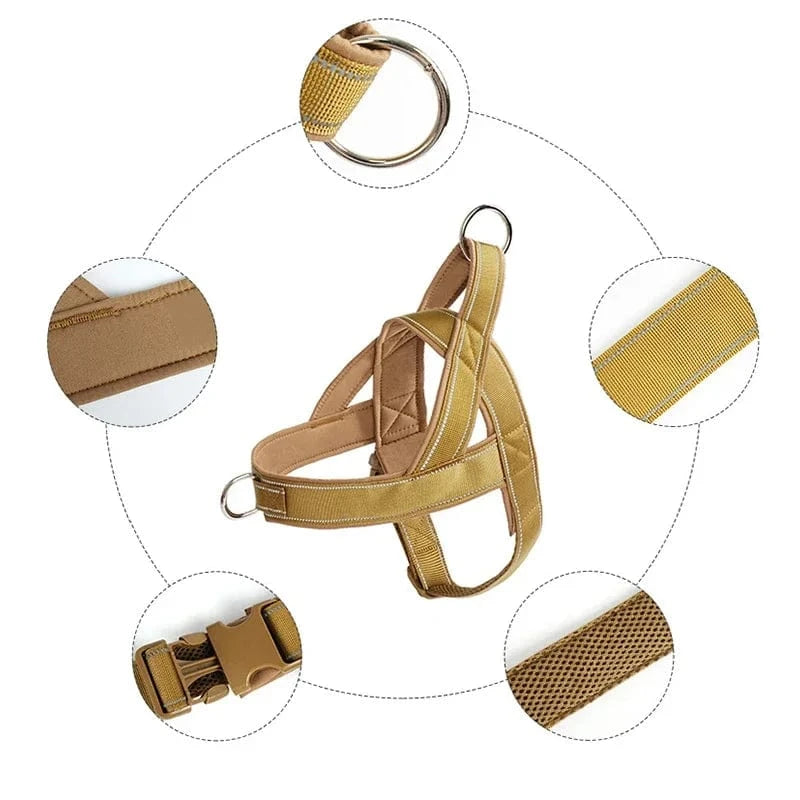 Tactical Harness With Handle - Furry Tail Finds