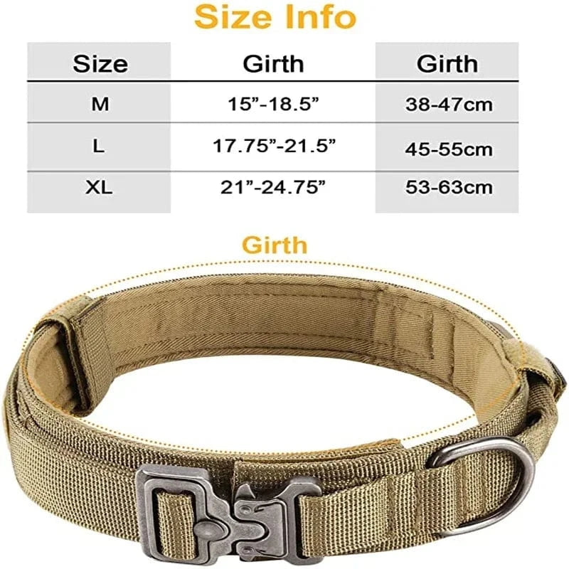 Tactical Dog Collar - Furry Tail Finds
