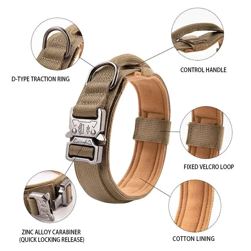 Tactical Dog Collar - Furry Tail Finds