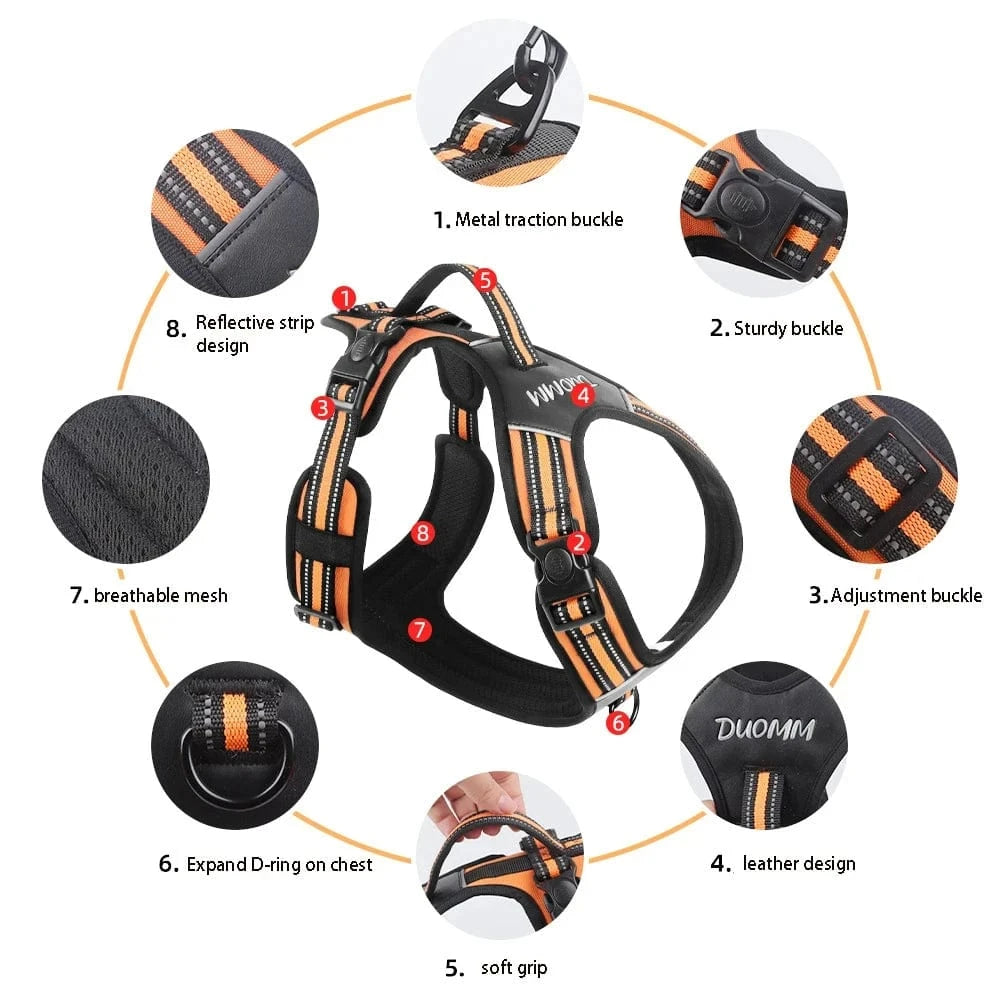 Premium Harness - Furry Tail Finds